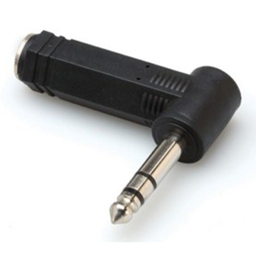 1/4'' TRS (F) - 1/4'' TRS (M) Sağ Açılı Çevirici (GPP-273)