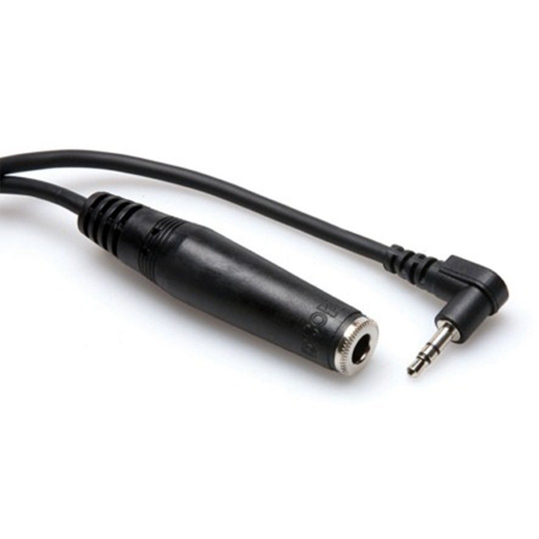 1/4'' TRS (F) - 3.5 mm. TRS (M) Kulaklık adaptörü 15 cm. (MHE-100.5)