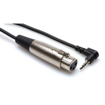 XLR (F) - 3.5 mm TRS (M) Stereo Mikrofon kablosu 1.5 m (XVM-105F)
