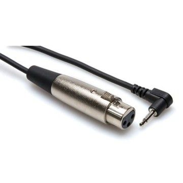 XLR (F) - 3.5 mm TS (M) Mono Mikrofon Kablosu 1.5 m (XVM-305F)