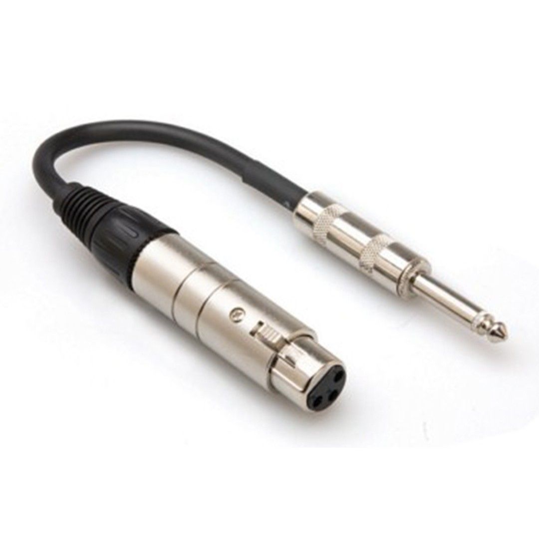 XLR (M) - 1/4'' TS (F) Empedans Bağdaştırıcı ( MIT-176)