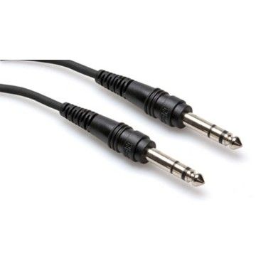 1/4'' TRS (M) - 1/4'' TRS (M) Balanslı Kablo 3 m (CSS-110)