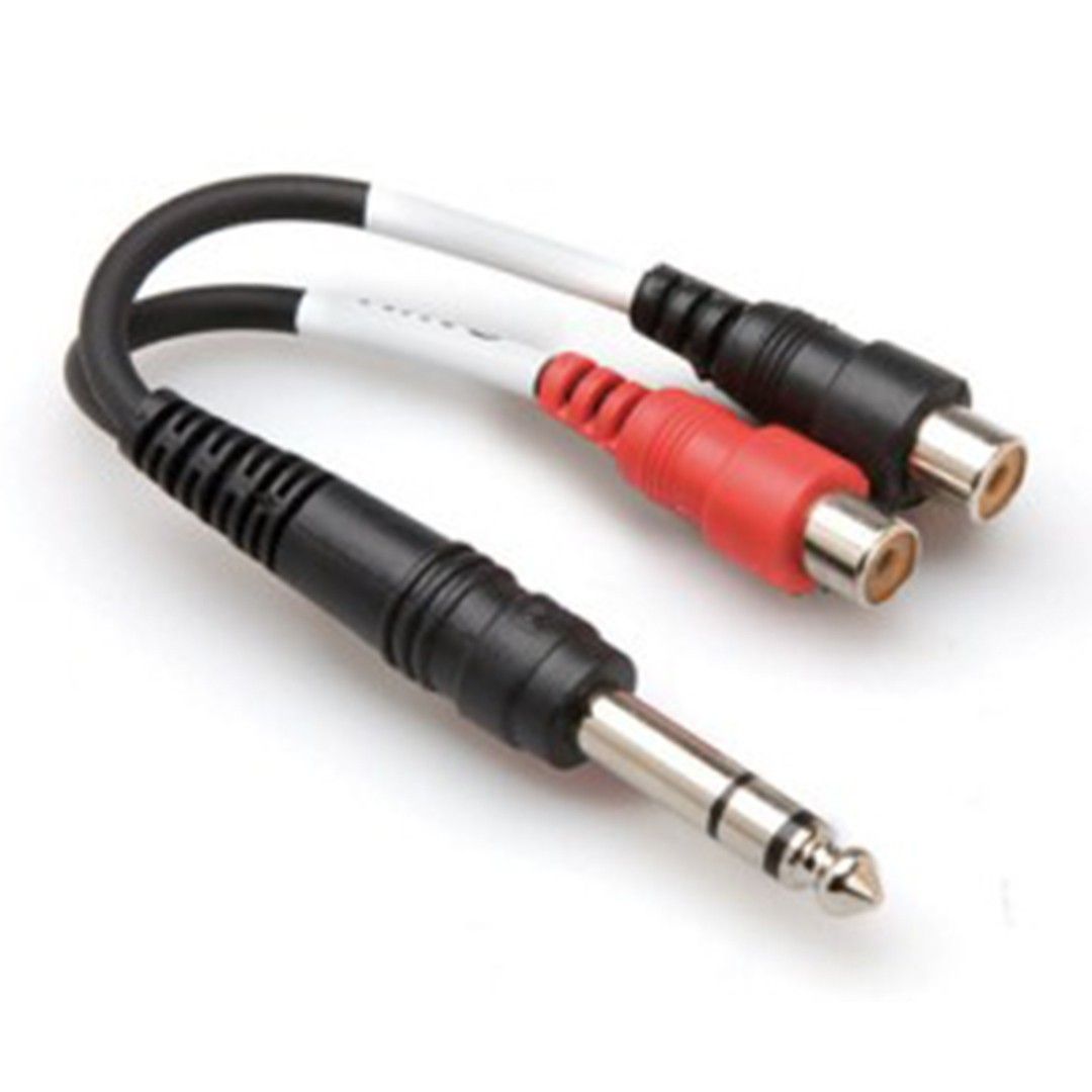 1/4'' TRS (M) - Dual RCA (F) Stereo Breakout Kablo (YPR-102)