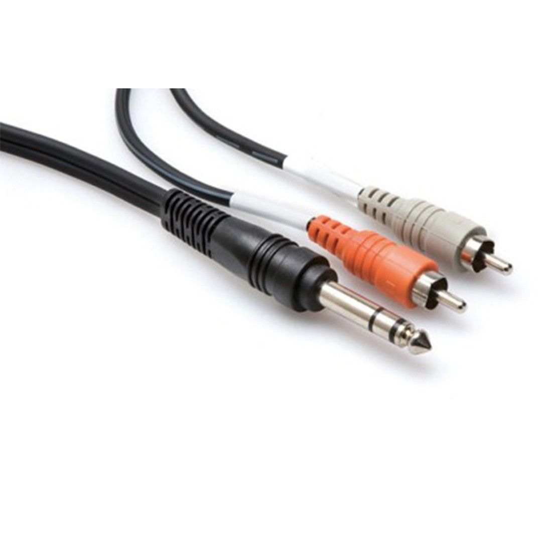 1/4'' TRS (M) - Dual RCA (M) Insert Kablo (TRS-202)