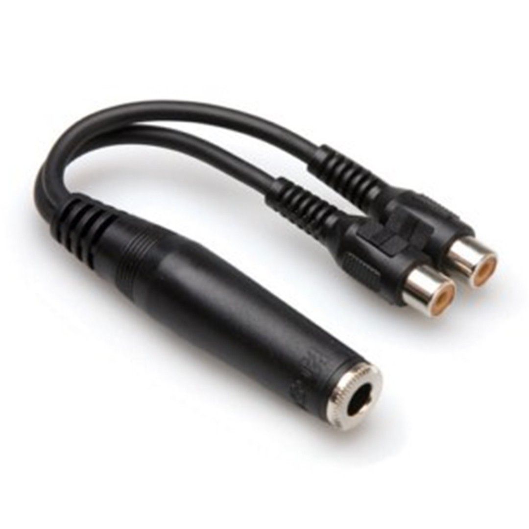 1/4'' TS (F) - Dual RCA (F) Y-Kablo (YRA-115)