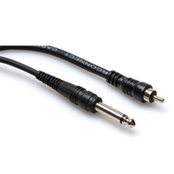 1/4'' TS (M) - RCA (M) Balanssız Kablo 3 m (CPR-110)