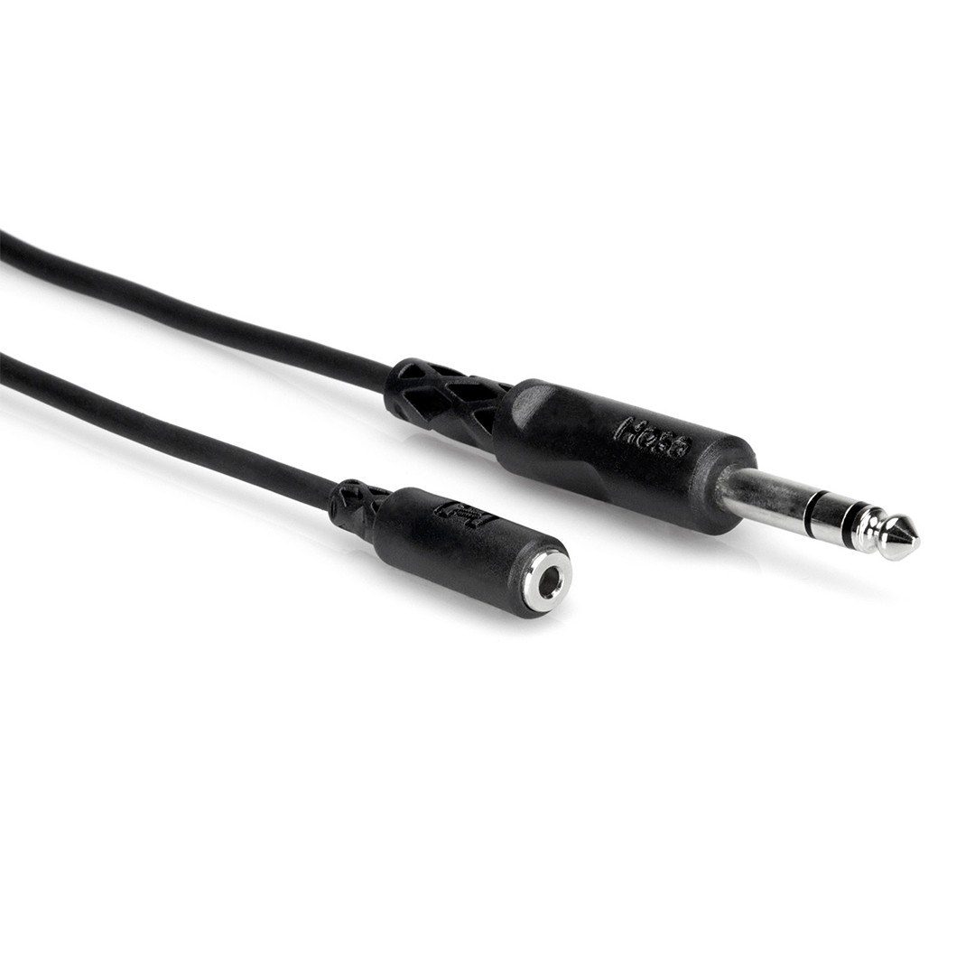 3.5 mm TRS (F) - 1/4" TRS (M) Kulaklık Adaptör Kablosu, 7.5 m (MHE-325)