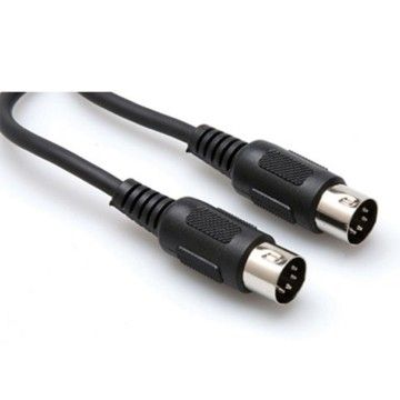 5-pin DIN (M) - 5-pin DIN (M) MIDI Kablosu 90 cm (MID-303BK)