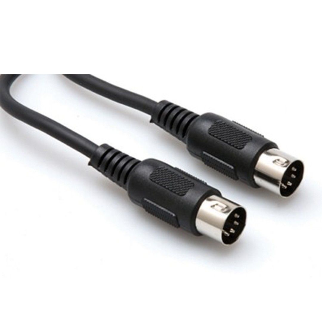 5-pin DIN (M) - 5-pin DIN (M) MIDI Kablosu 90 cm (MID-303BK)