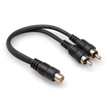 RCA (F) - Dual RCA (M) Y-Kablo (YRA-105)