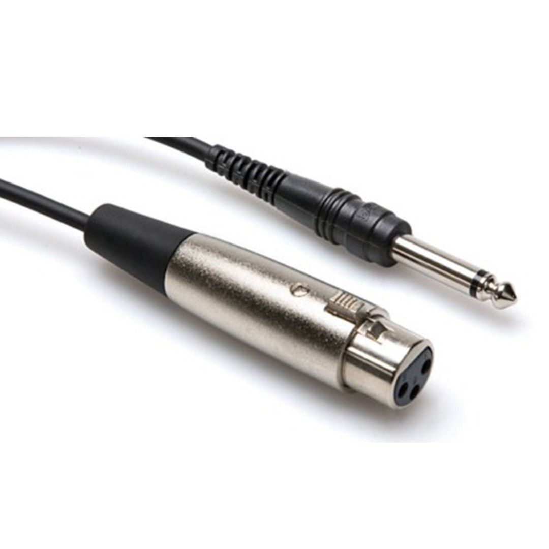 XLR (F) - 1/4'' TS (M) Balanssız Kablo 1.5 m (PXF-105)