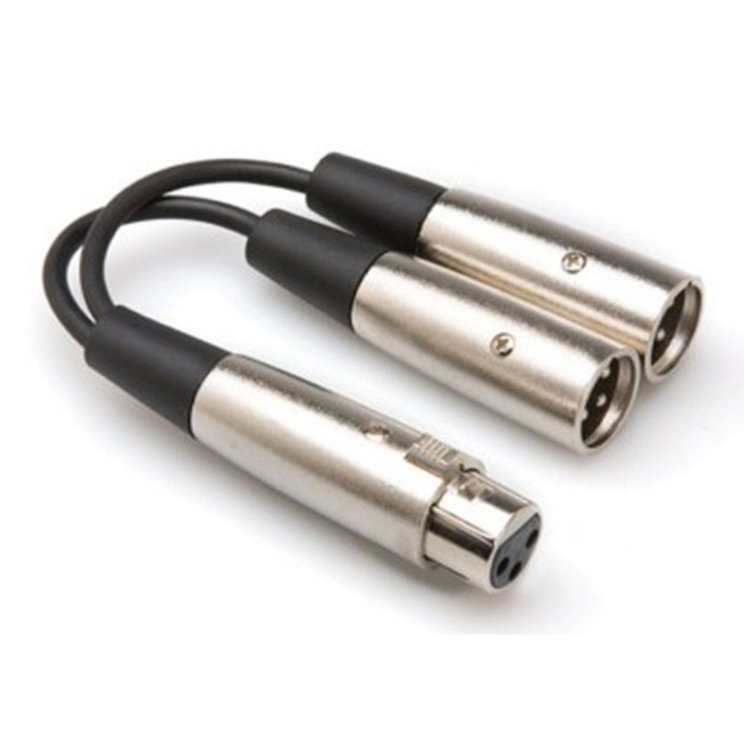 XLR (F) - Dual XLR (M) Y-Kablo (YXM-121)