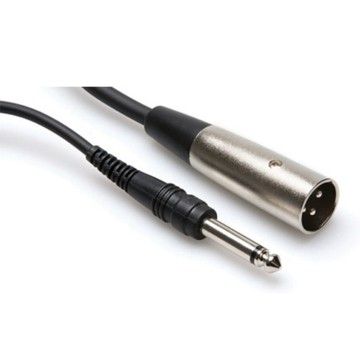 XLR (M) - 1/4'' TS (M) Balanssız Kablo 3 m (PXM-110)