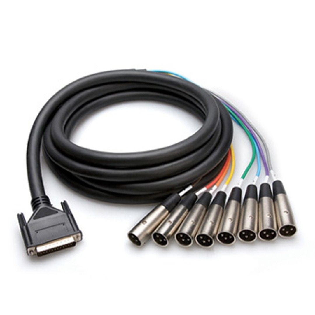 8'li DB25-XLRM Snake Kablo 3 m (DTM-803)