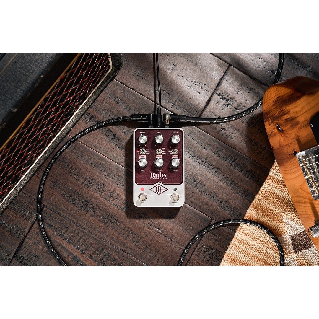 UAFX Ruby '63 Top Boost Amplifier Pedal