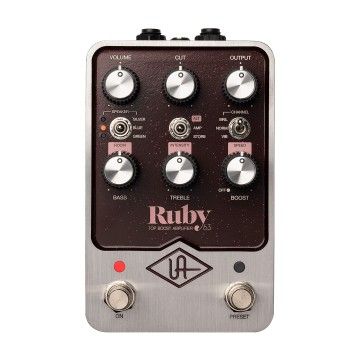 UAFX Ruby '63 Top Boost Amplifier Pedal
