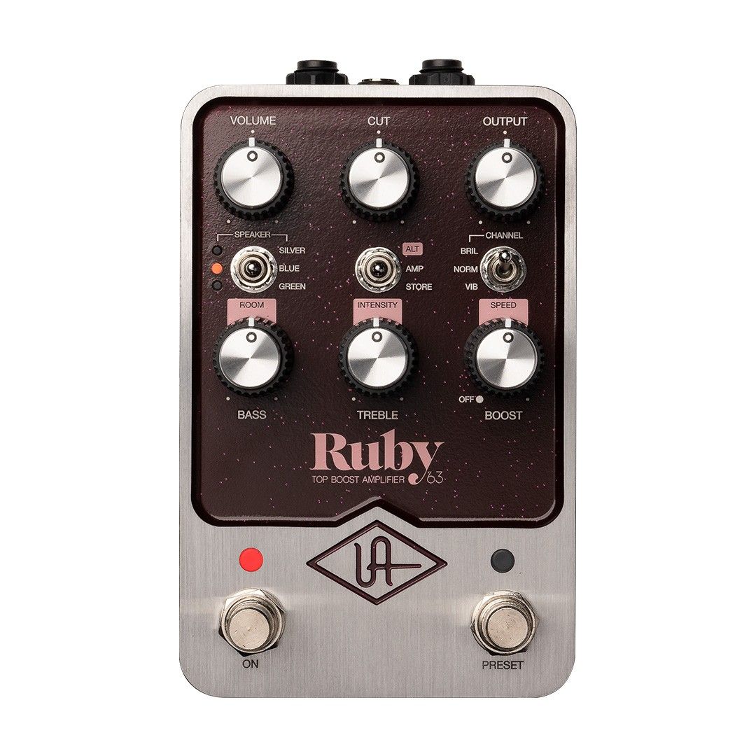 UAFX Ruby '63 Top Boost Amplifier Pedal