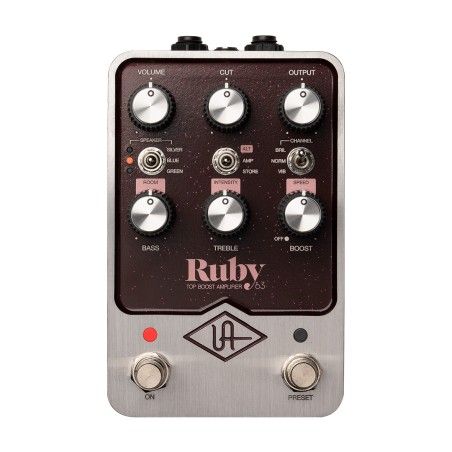 UAFX Ruby '63 Top Boost Amplifier Pedal