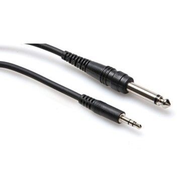 3.5 mm TRS (M) - 1/4'' TS (M) Mono Kablo 90 cm (CMP-103)