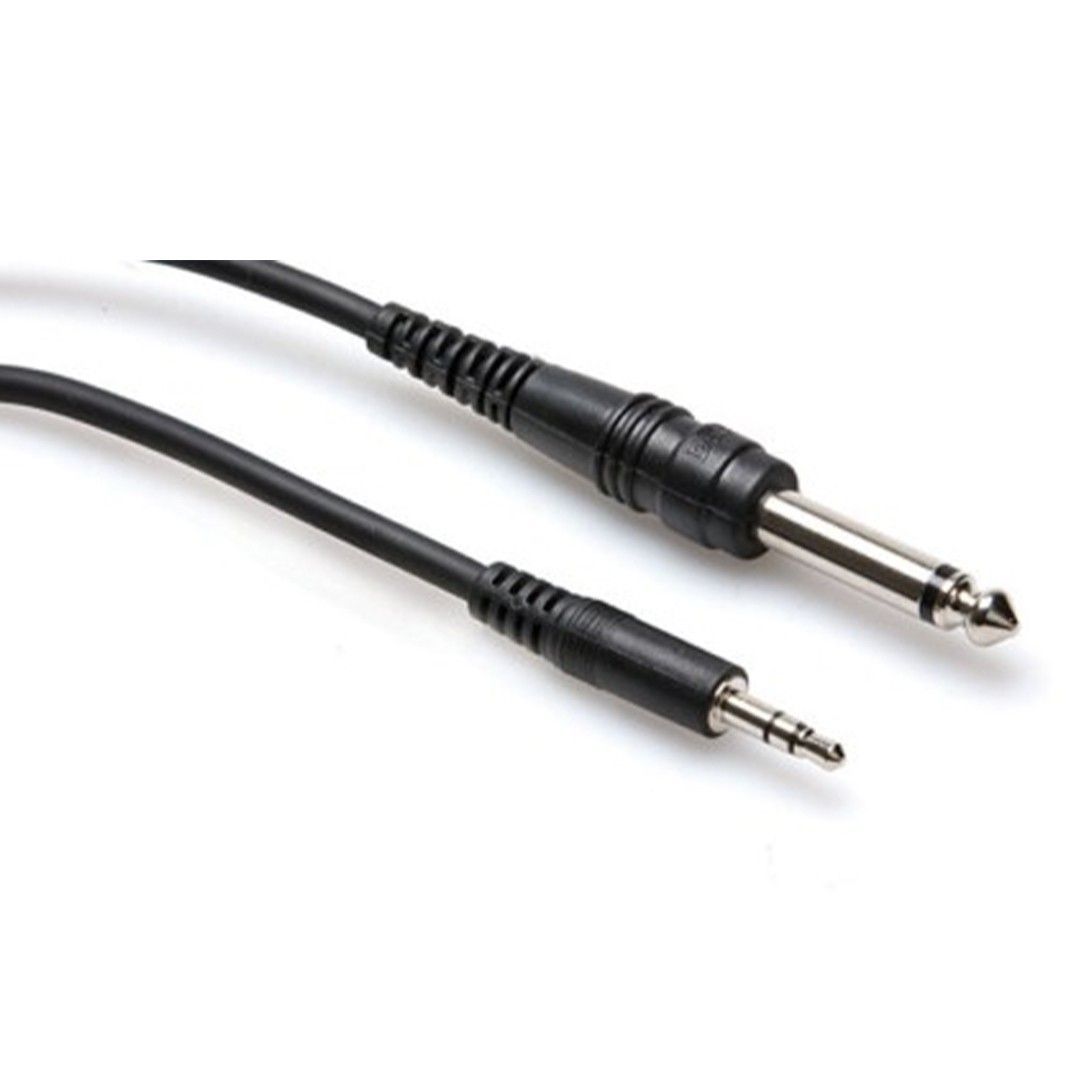 3.5 mm TRS (M) - 1/4'' TS (M) Mono Kablo 90 cm (CMP-103)