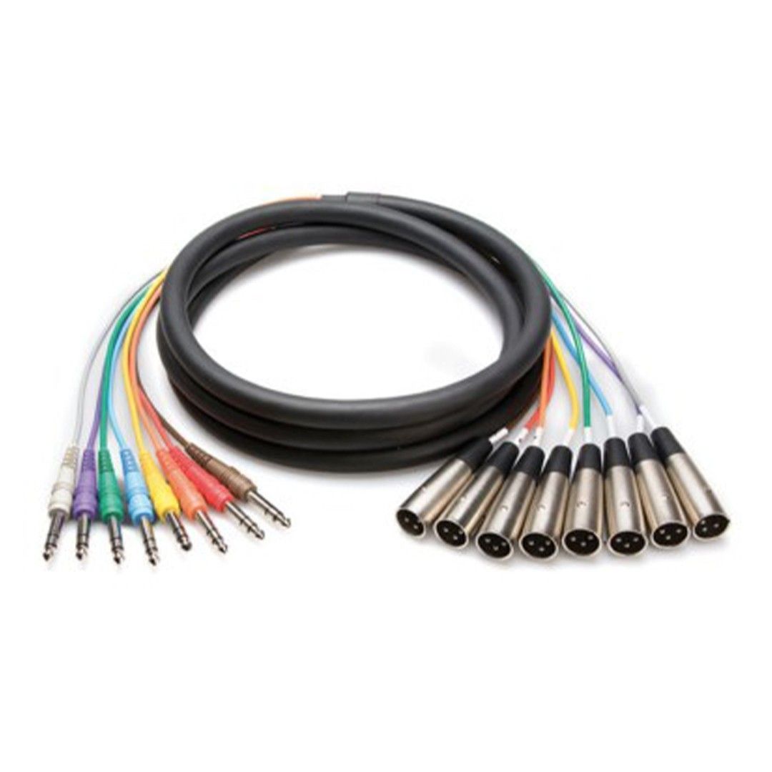 8'li TRS-XLRM Snake Kablo 7 m (STX-807M)